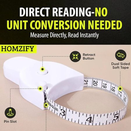 متر قياس الجسم الذكي بنظام القفل التلقائي - Homzify