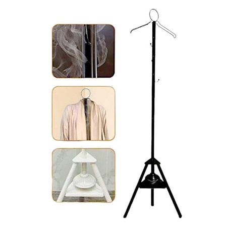 حامل مبخرة لبخار الملابس (تصميم شماعة)