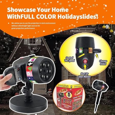 جهاز عرض الشرائح الملونة للأعياد